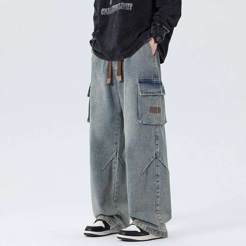 Cargo Pant Wide - Jean cargo à jambes larges pour