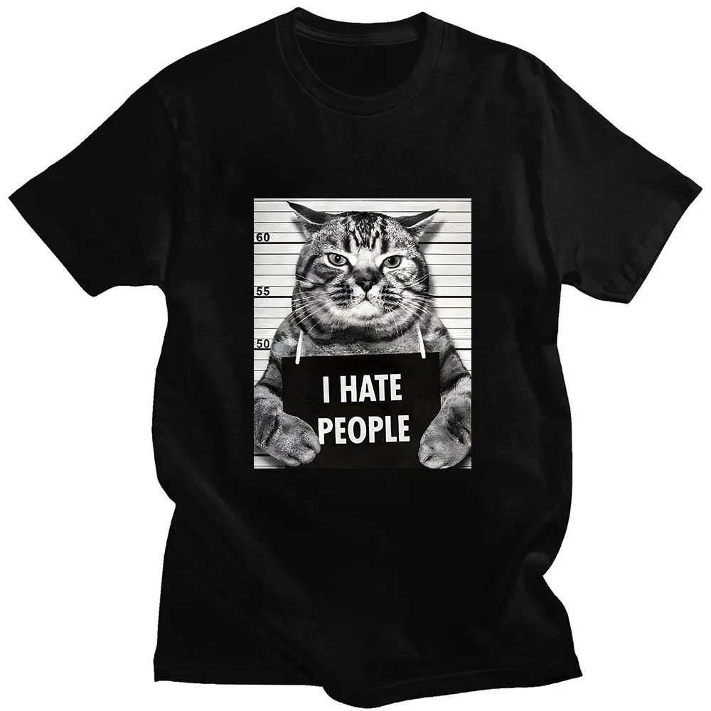 Street Fashion Asian - T-shirt imprimé « Meow » taille