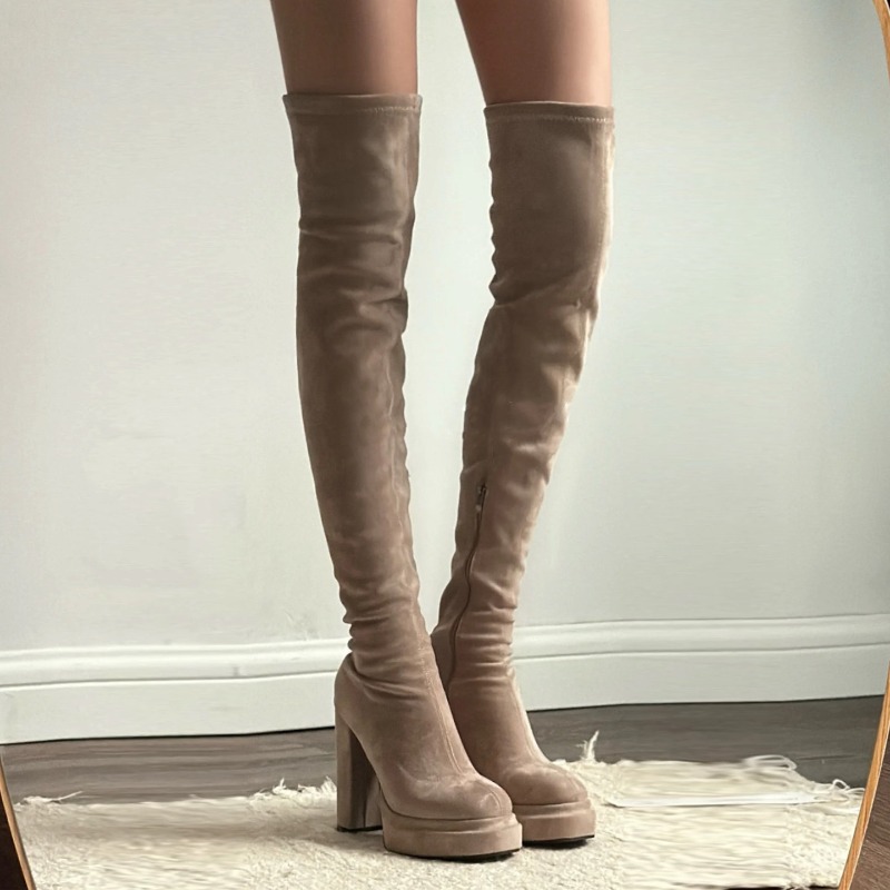 Street Fashion Ladies - Bottes cuissardes sexy pour femme, style