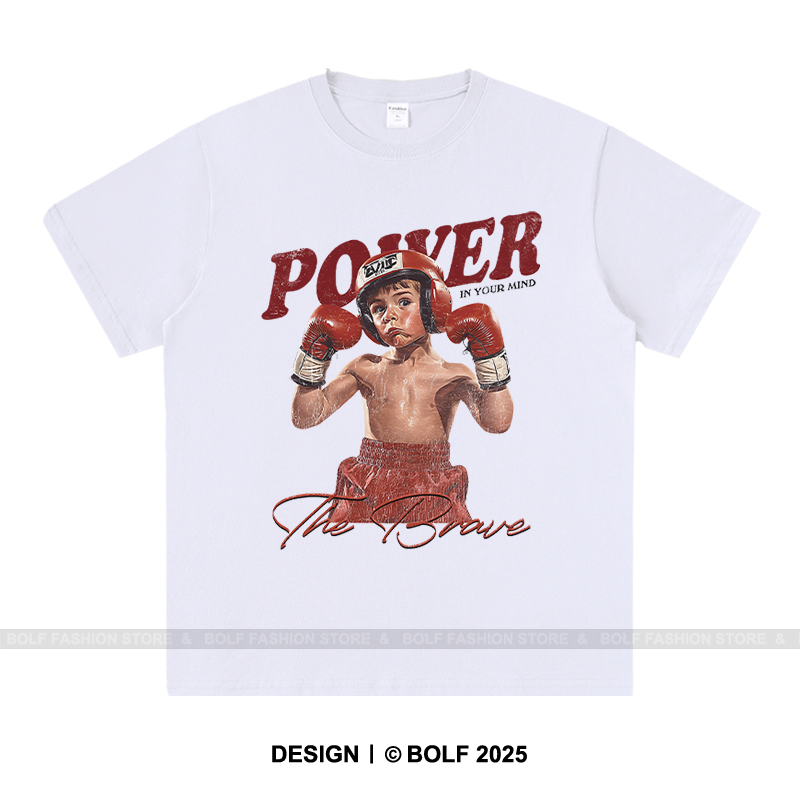 Street Fashion Theme - T-shirt d'été 2026 à thème boxe