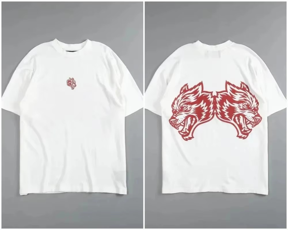 T-shirt rétro tête de loup noi - Street Fashion High End avis et prix