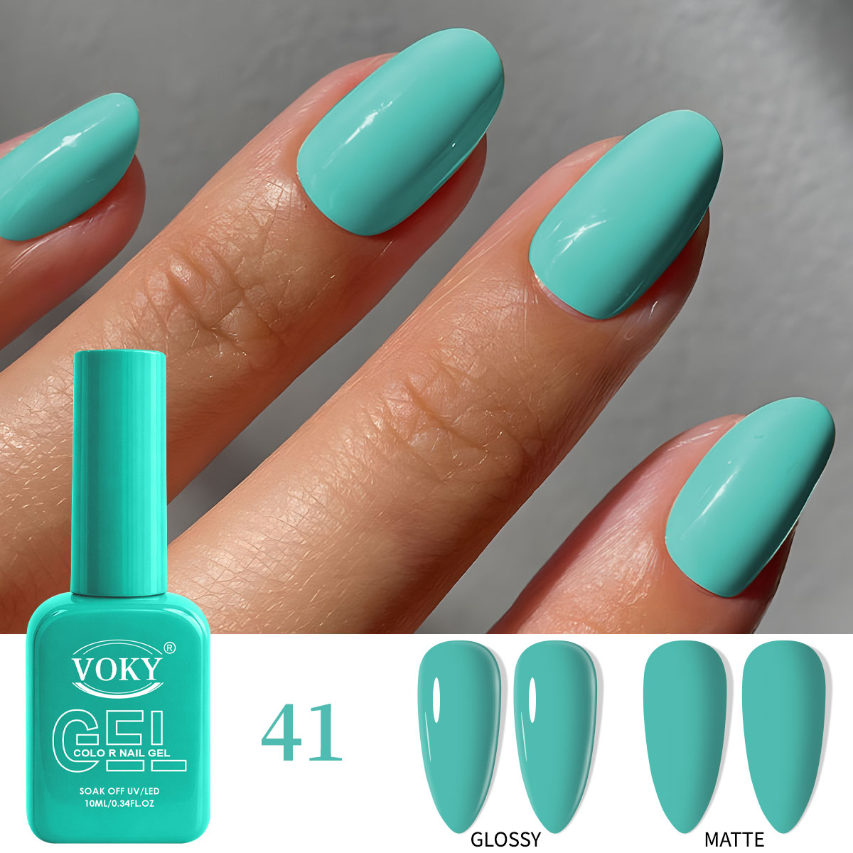 Vernis à ongles gel turquoise  - Street Fashion High End avis et prix