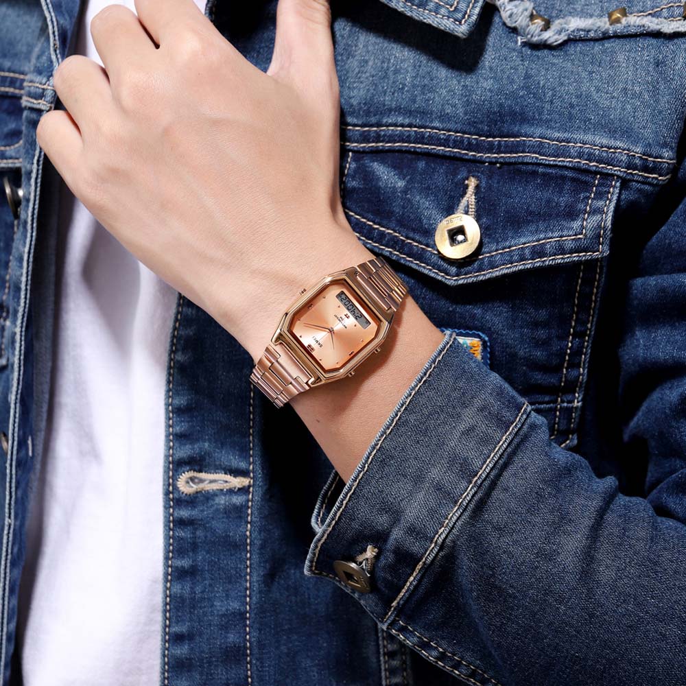 Montre numérique ultra-fine à  - Street Fashion Asian avis et prix