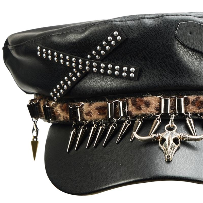 Casquette journal en PU, Style - Street Fashion Events avis et prix