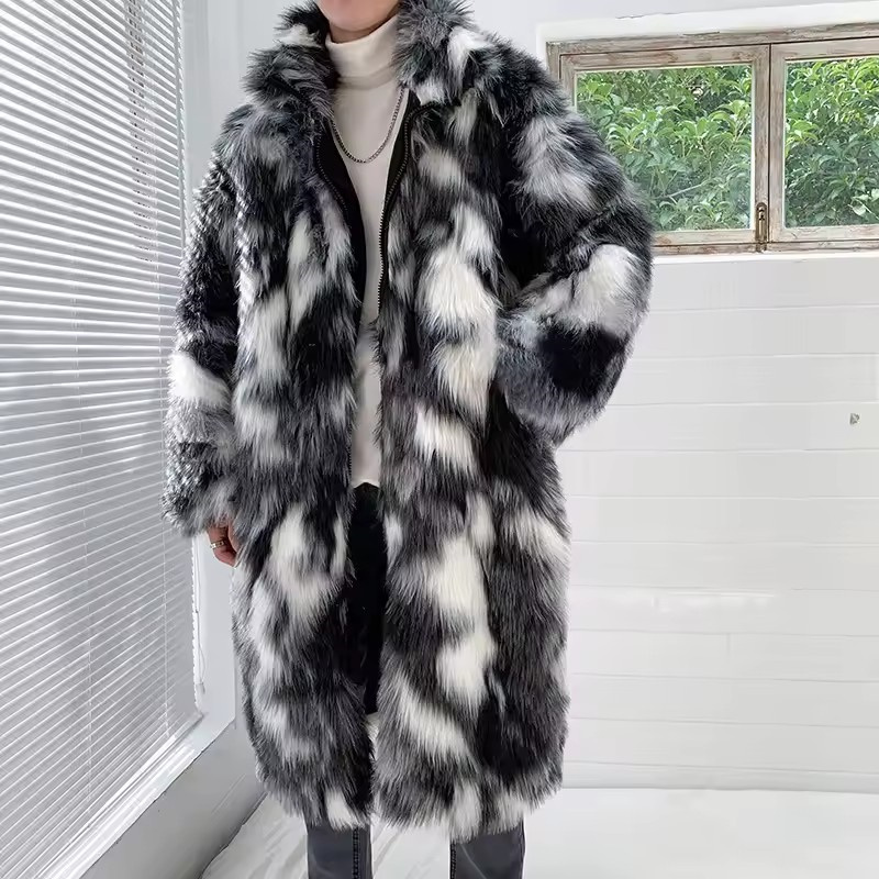 Hiver Hip Hop Long manteau en  - Street Fashion Korean avis et prix
