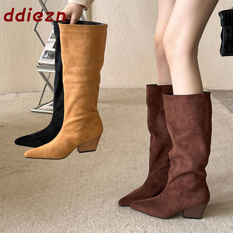 Nouvelles Bottes Longues Moder - Street Fashion Ladies avis et prix