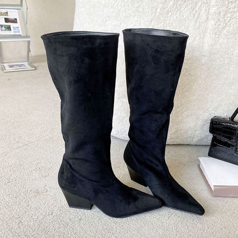 Nouvelles Bottes Longues Moder - Street Fashion Ladies avis et prix
