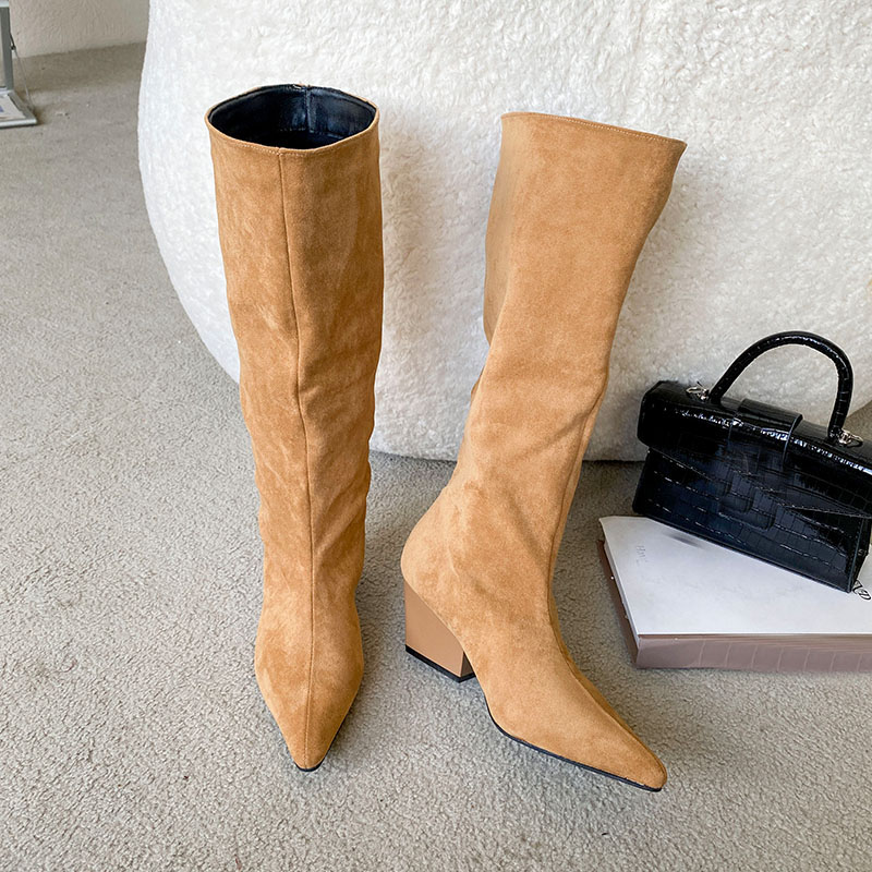 Nouvelles Bottes Longues Moder - Street Fashion Ladies avis et prix