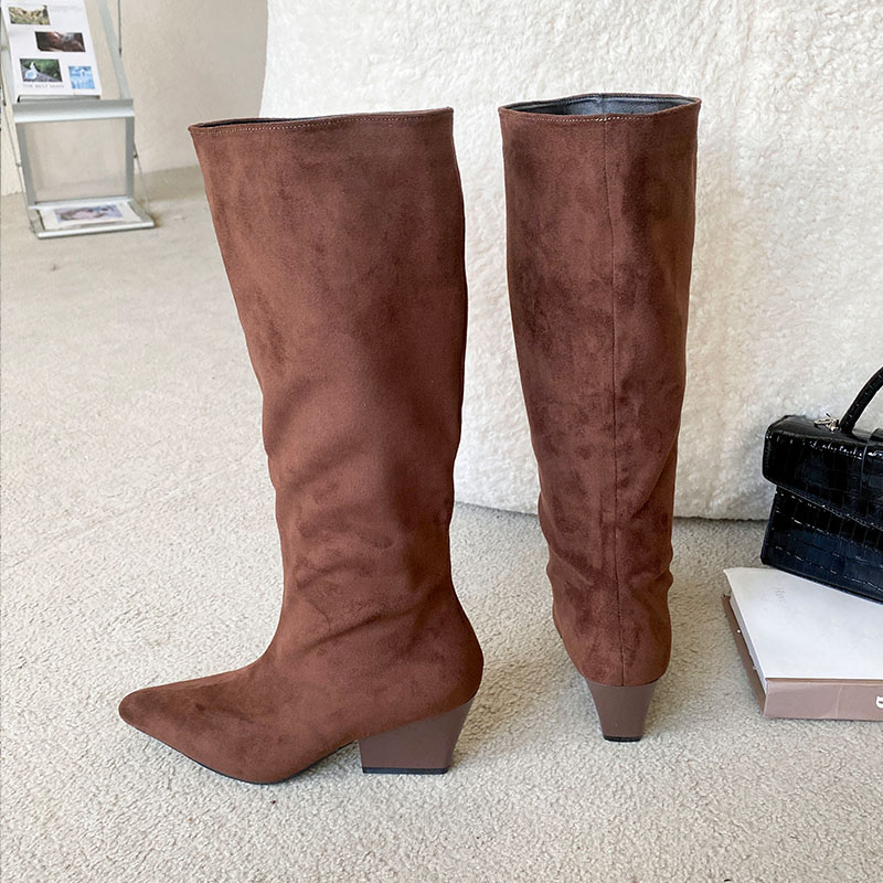 Nouvelles Bottes Longues Moder - Street Fashion Ladies avis et prix