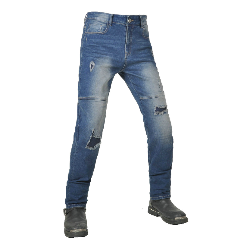 Jean de moto protecteur pour f - Distressed Jean Rip avis et prix