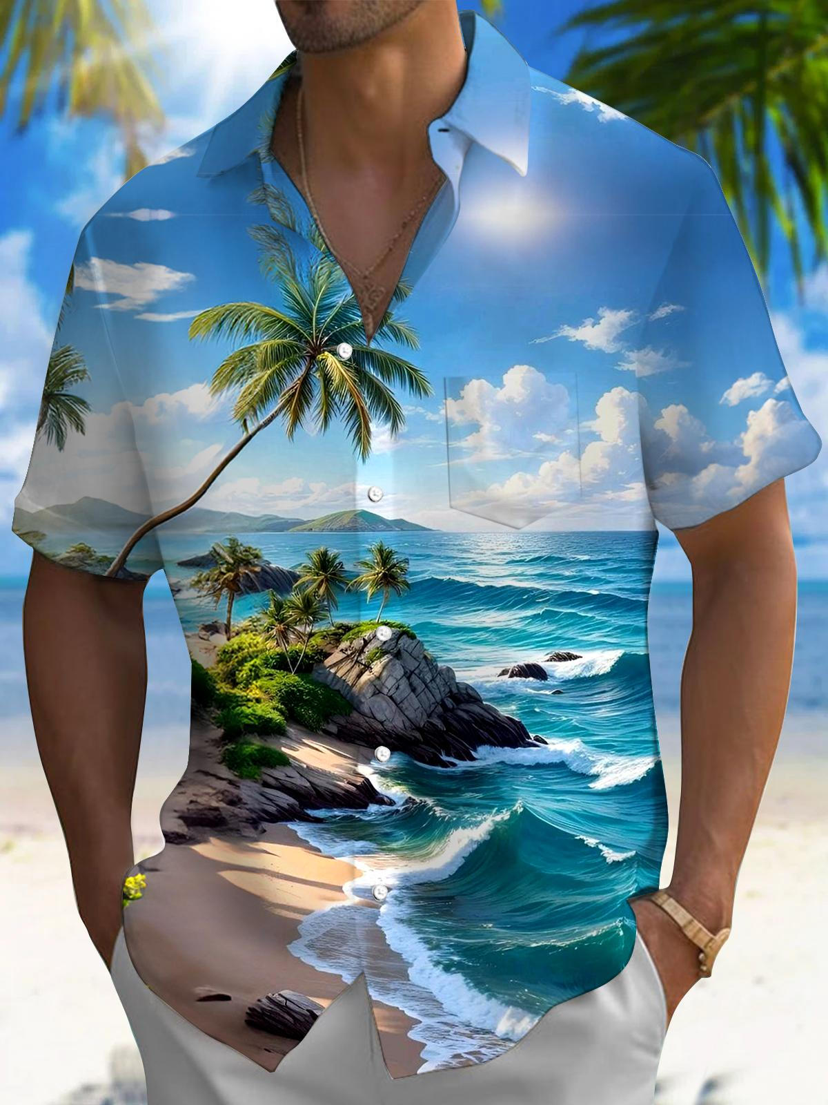 Nouvelle chemise boutonnée à m - Street Fashion Walking avis et prix